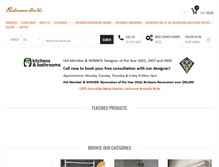 Tablet Screenshot of bathroomsareus.com.au